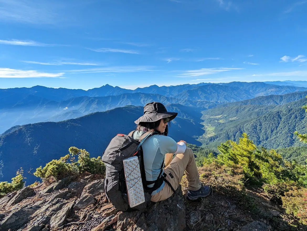 登山／第一次單攻就選桃山！凌晨2點摸黑直到太陽出現